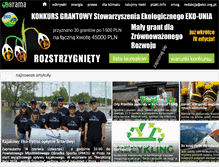 Tablet Screenshot of eko.org.pl