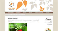 Desktop Screenshot of eko.edu.pl
