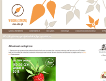 Tablet Screenshot of eko.edu.pl